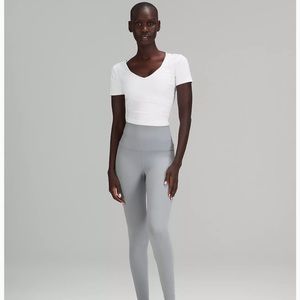 Lululemon Align Tee, White, Size 18.